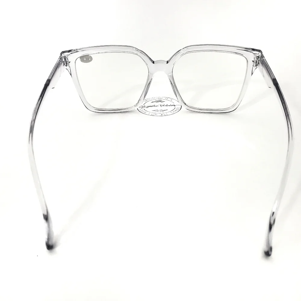 NEW Grey Oversize Fashion Transitional Reading (1.00) Glasses